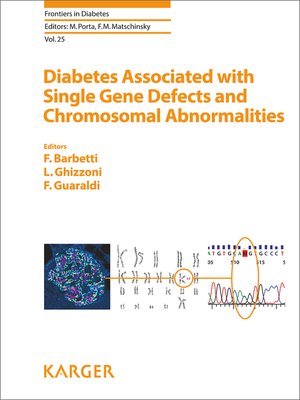 cover image of Diabetes Associated with Single Gene Defects and Chromosomal Abnormalities